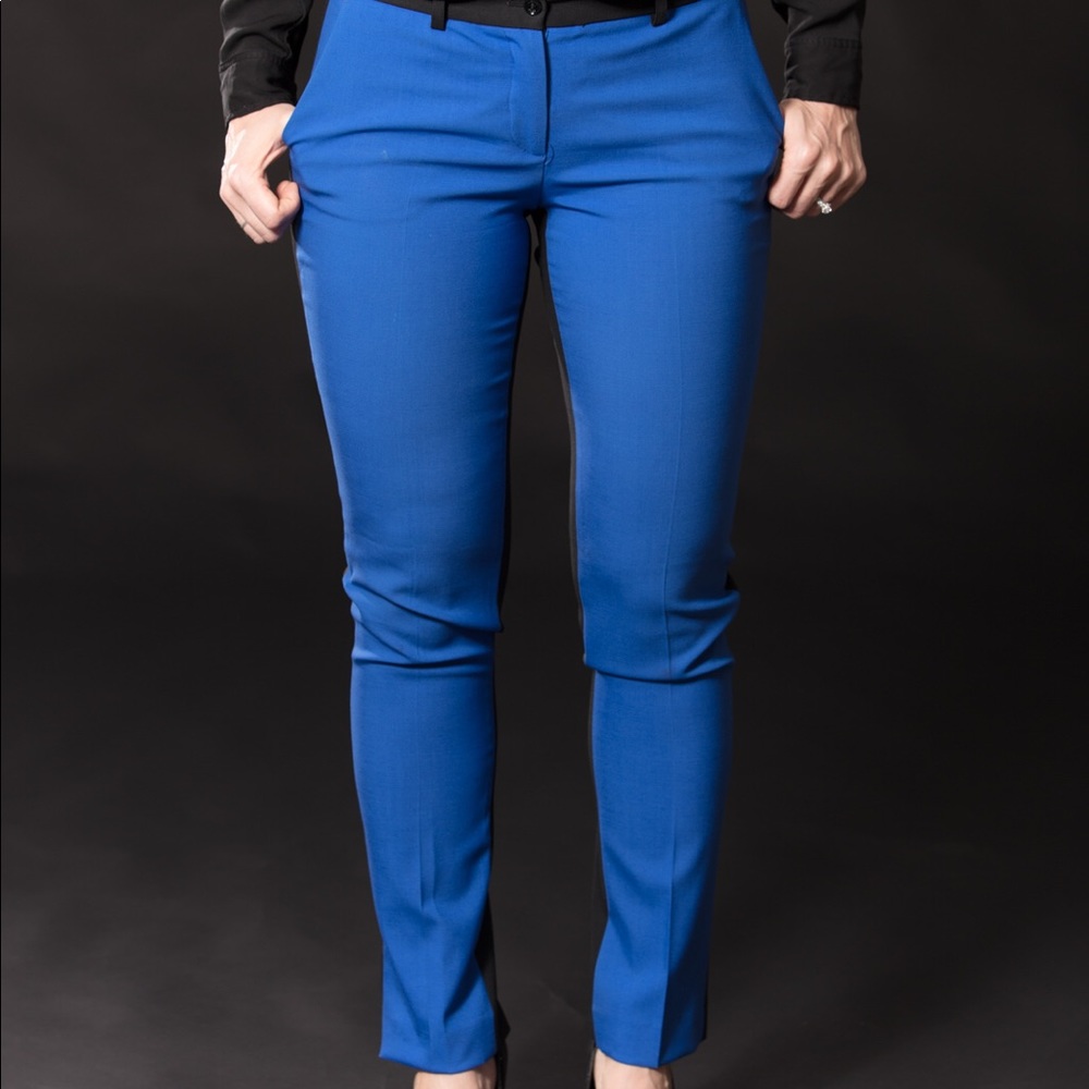 Michael Kors Collection two-tone pant. Italy.